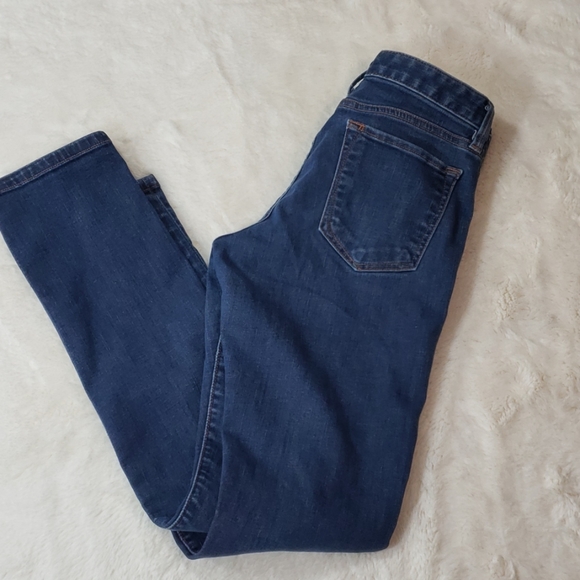 Banana Republic Skinny Medium Dark Jean's … - Picture 2 of 8